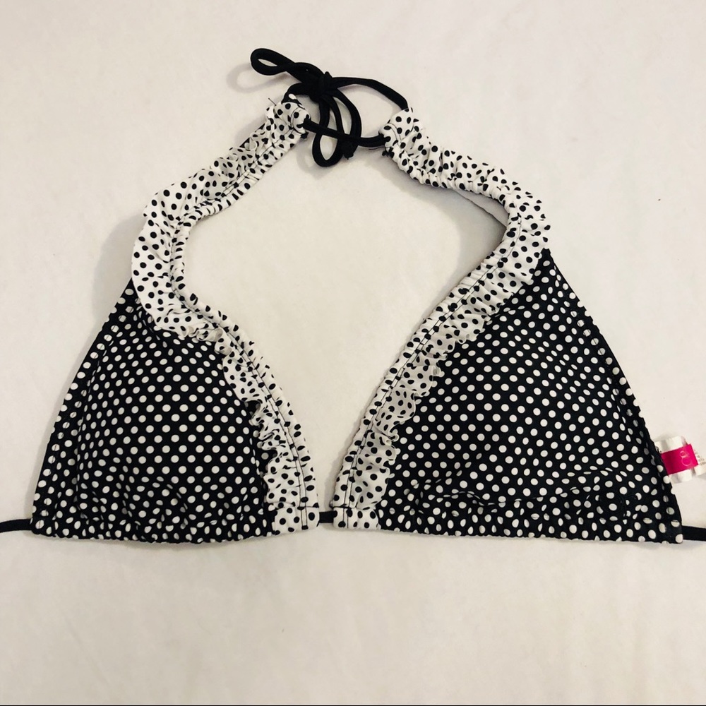 ✅4-20$ Polkadot bikini swimsuit top large - Picture 1 of 6